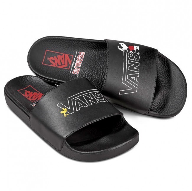 vans peanuts slides